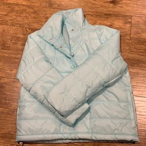 Nike puffy pullover jacket